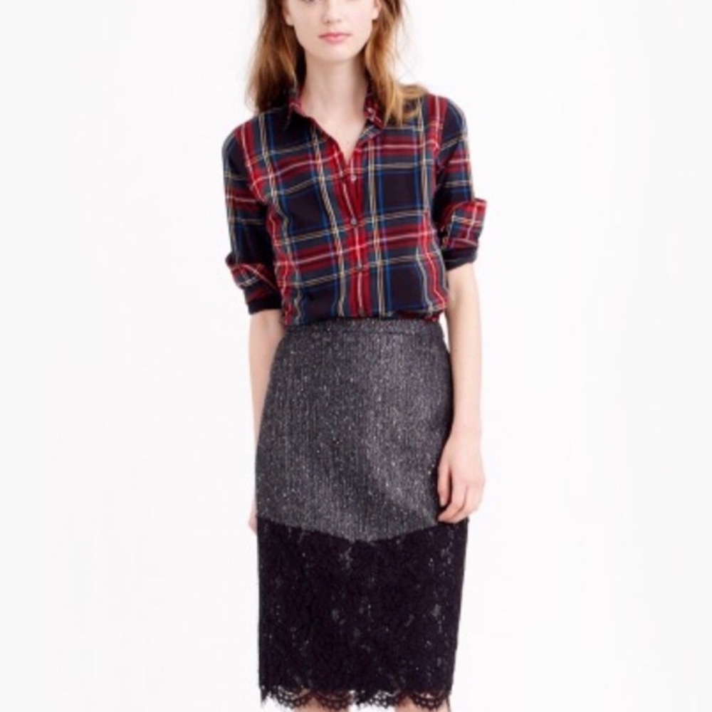 JCrew Perfect Party skirt NWT size 4